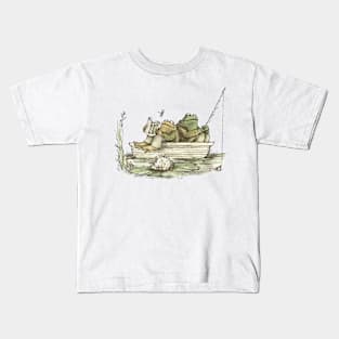 Frog 90s Vintage Graphic Kids T-Shirt